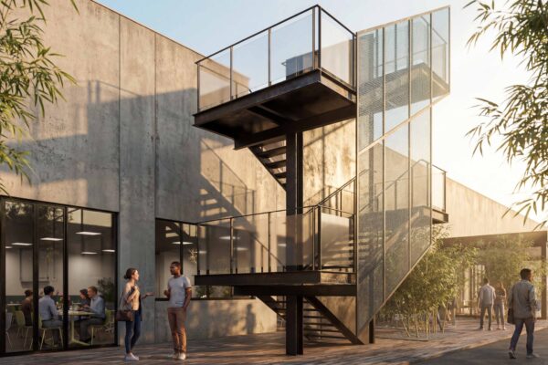 Concept Edificio e Mensa – Roma